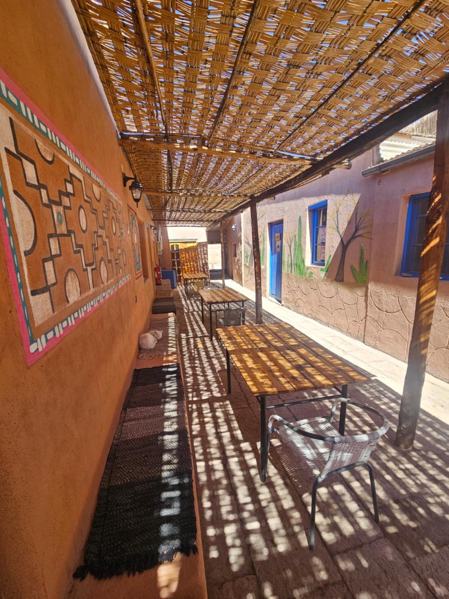 סן פדרו דה אטקאמה Hostal Likancabur מראה חיצוני תמונה
